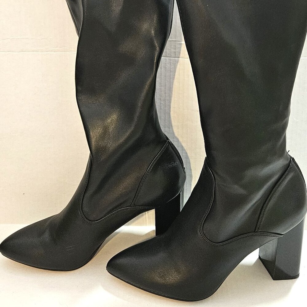 Franco Katherine Knee High Boot, Black size 8.5